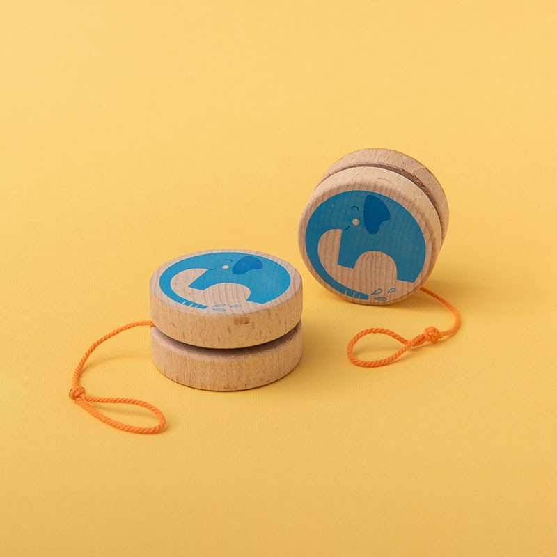 Yoyo en bois fabriqué à Barcelone